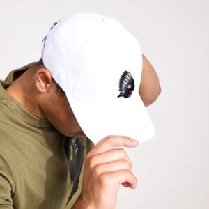 Apeache Baseball Cap - Arctic White